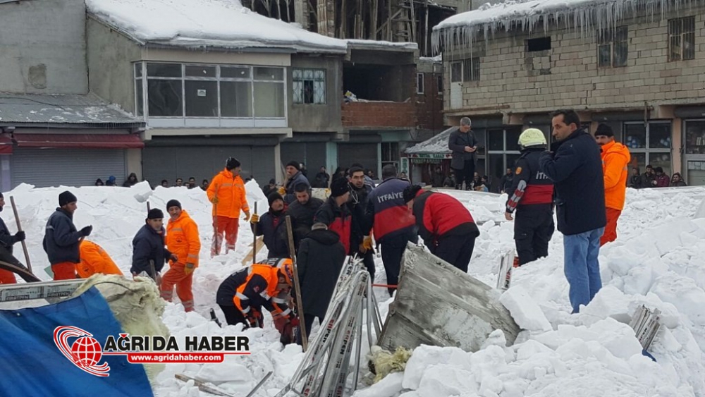 Ağrı Sebze Pazarının Çatısı Çöktü: Çok Sayıda Yaralılar Var!