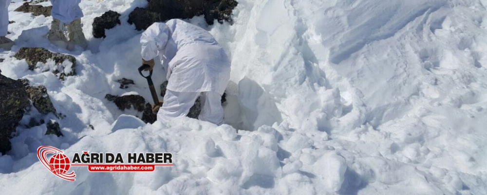 Tendürek'te operasyon 15 Mağara İmha Edildi