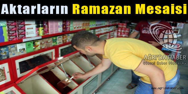 Aktarların Ramazan Mesaisi