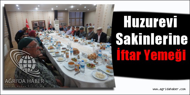 HUZUREVİ SAKİNLERİ İFTARDA POLİSEVİNDE AĞIRLANDI