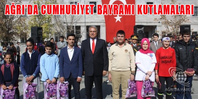 Ağrı'da Cumhuriyet Bayramı Coşkusu