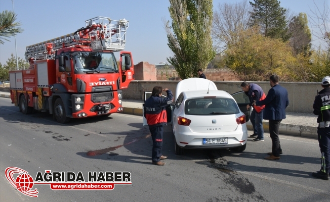 Ağrı'da Trafik Kazası: 1 Kişi Yaralandı!