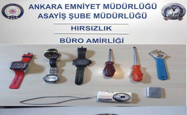 Ankara’da hırsızlara şafak vakti operasyon