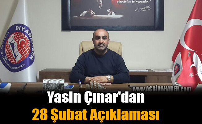 Yasin Çınar'dan 28 Şubat Açıklaması