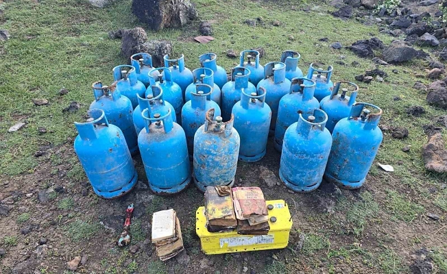 Ağrı’da PKK’ya ait malzemeler ele geçirildi