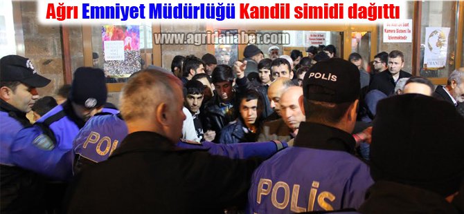 Ağrı Emniyet Müdürlüğü kandil simidi dağıttı