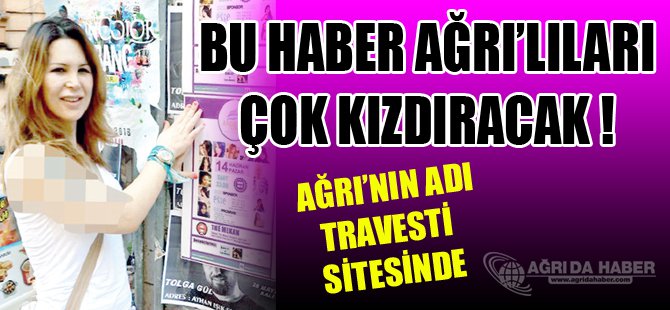 Ağrı'lılar Bu Habere Çok Kızacak !