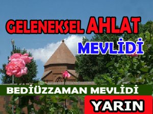 Bitlis Ahlat'ta Bediüzzaman Mevlidi