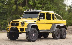 Mercedes G63 AMG 6x6'ya Mansory Ayarı