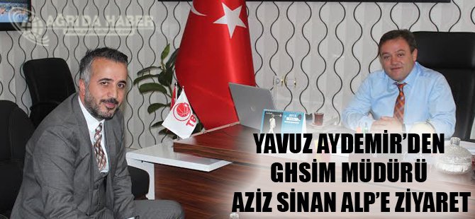 Yavuz Aydemirden GHSİM'ye Ziyaret