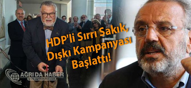 HDP'li Sırrı Sakık, Şengör İçin Dışkı Kampanyası Başlattı!