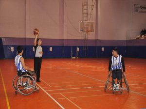 Muş'da Garanti Tekerlekli Sandalye Basketbol 1. Liginde