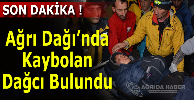 Son Dakika Ağrı Dağı'nda Kaybolan Kadın Dağcı Kurtarıldı