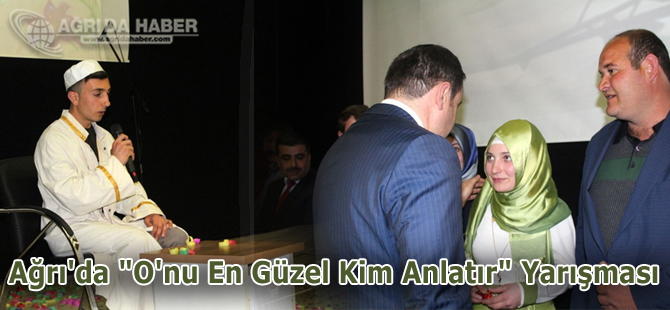 Ağrı'da 'O'nu En Güzel Kim Anlatır' Yarışması