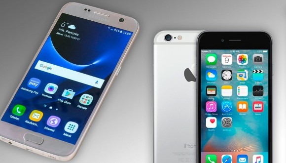 Samsung Galaxy S7 iPhone 6S Karşılaştırma