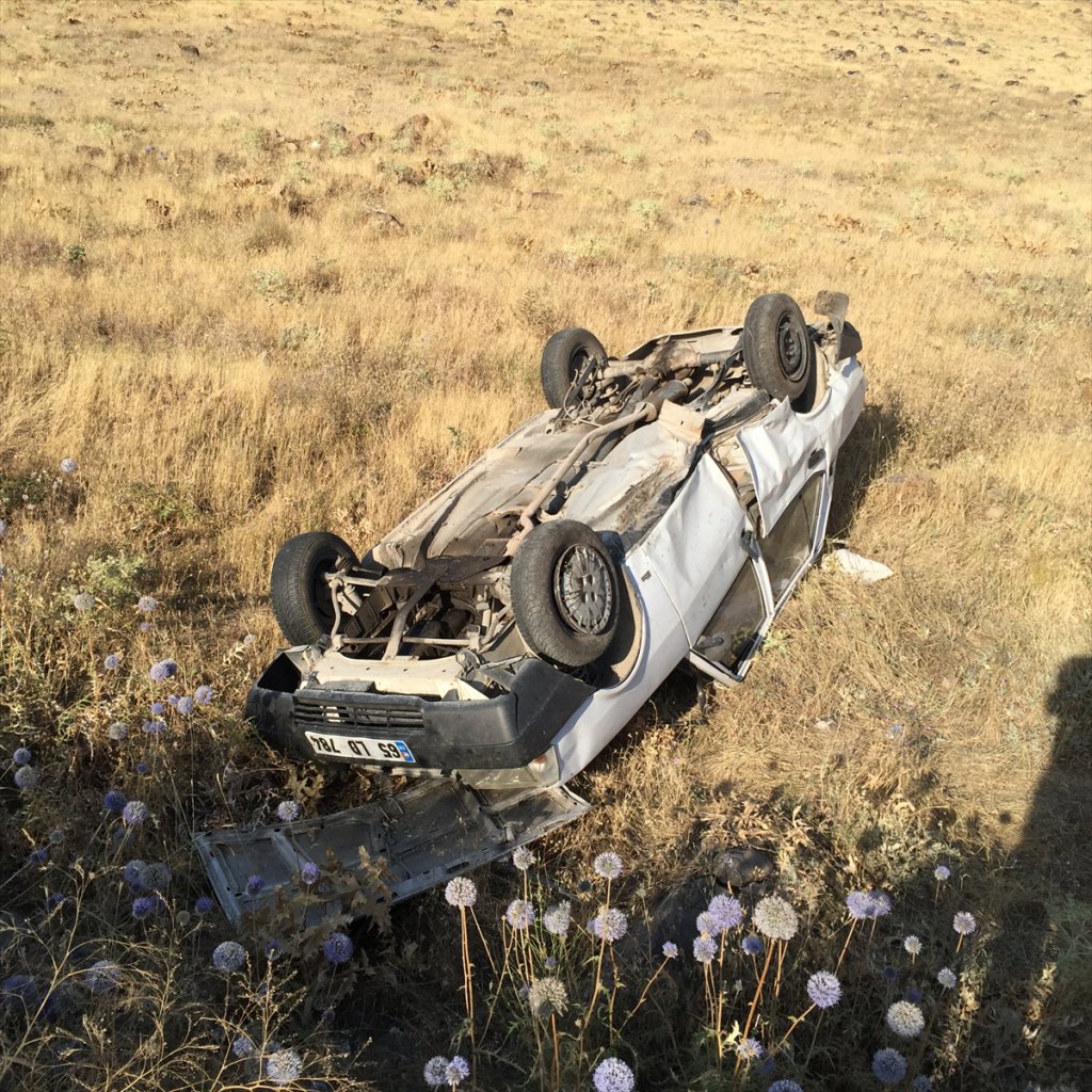 Van'da Trafik Kazası: 1 Yaralı