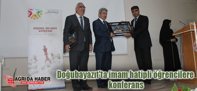 Doğubayazıt'ta imam hatipli öğrencilere konferans