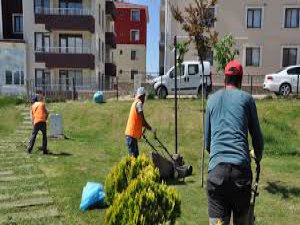 Tunceli'de Park Ve Bahçe Temizliği