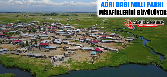 Ağrı Dağı Milli Parkı Misafirlerini Büyülüyor