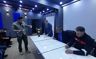 Eleşkirt'te Voleybol Turnuvası Kura Çekimleri Yapıldı