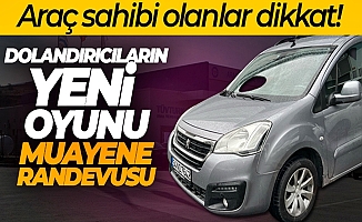 Dolandırıcılar Araç Muayene İstasyonunun sitesini kopyalayıp dolandırdılar