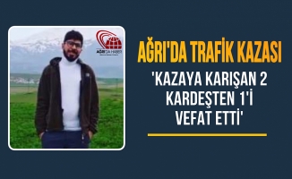 Ağrı’da trafik kazası: 1 ölü 1 yaralı